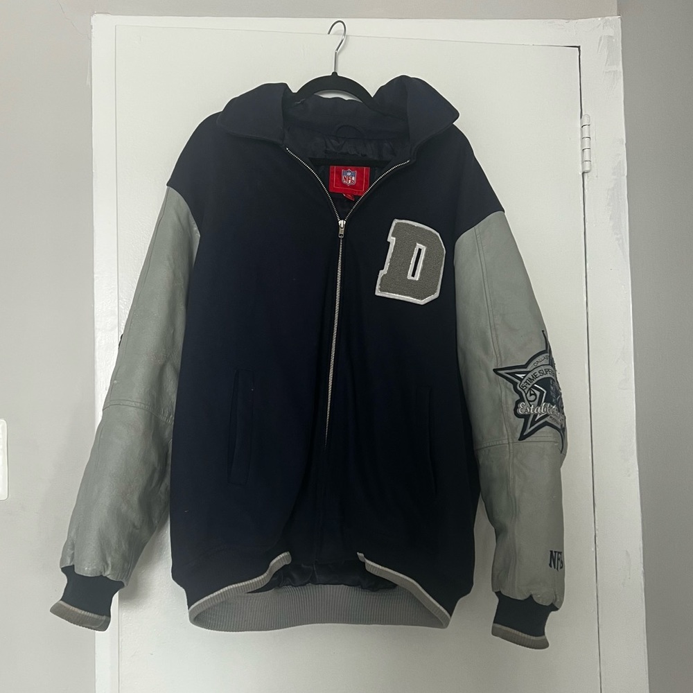 Vintage Dallas Cowboys Varsity Jacket - Picture 4 of 12